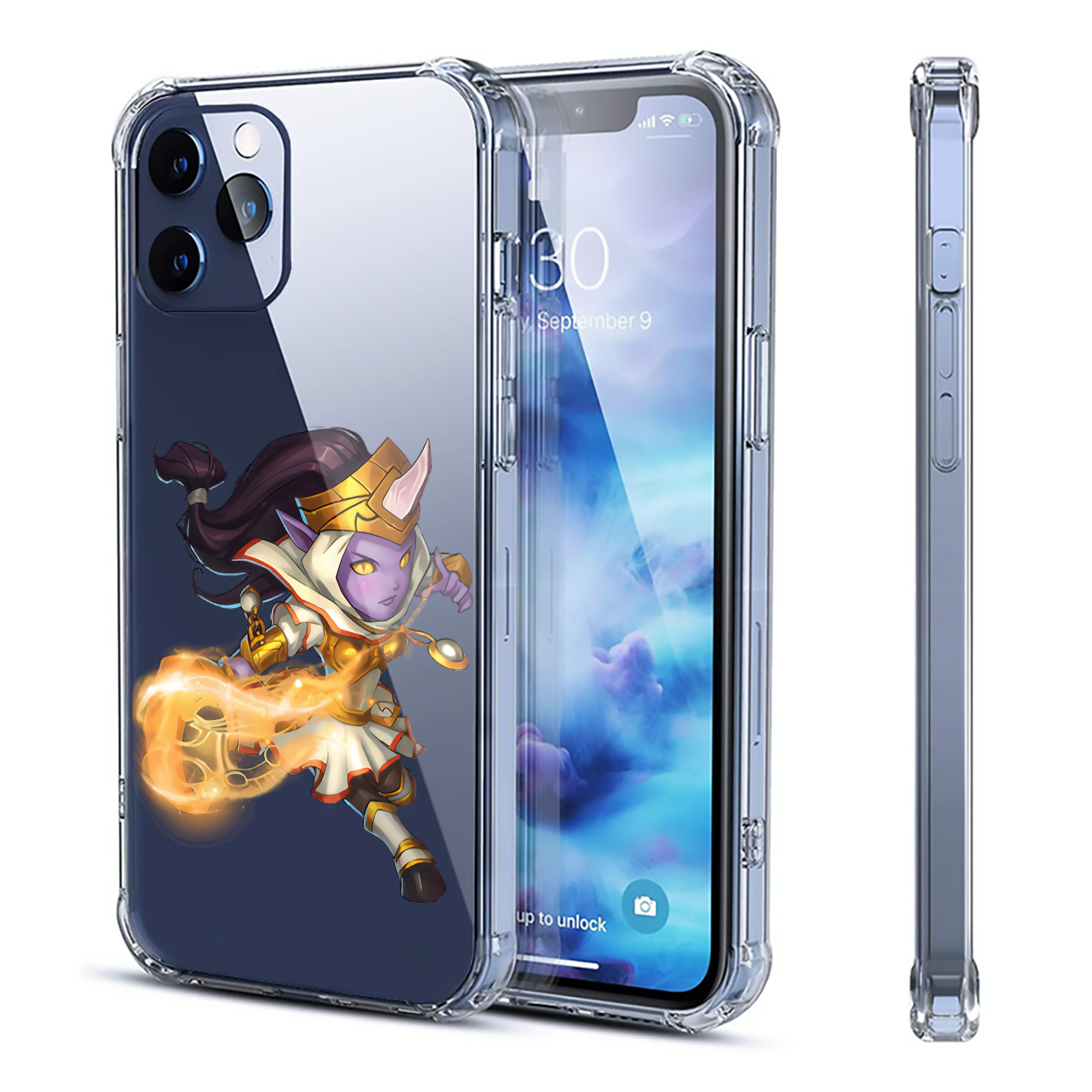（画像用） リーグ・オブ・レジェンド League of Legends LOL 【iPhone 12シリーズ対応】透明スマホケース（クリアソフトケース）